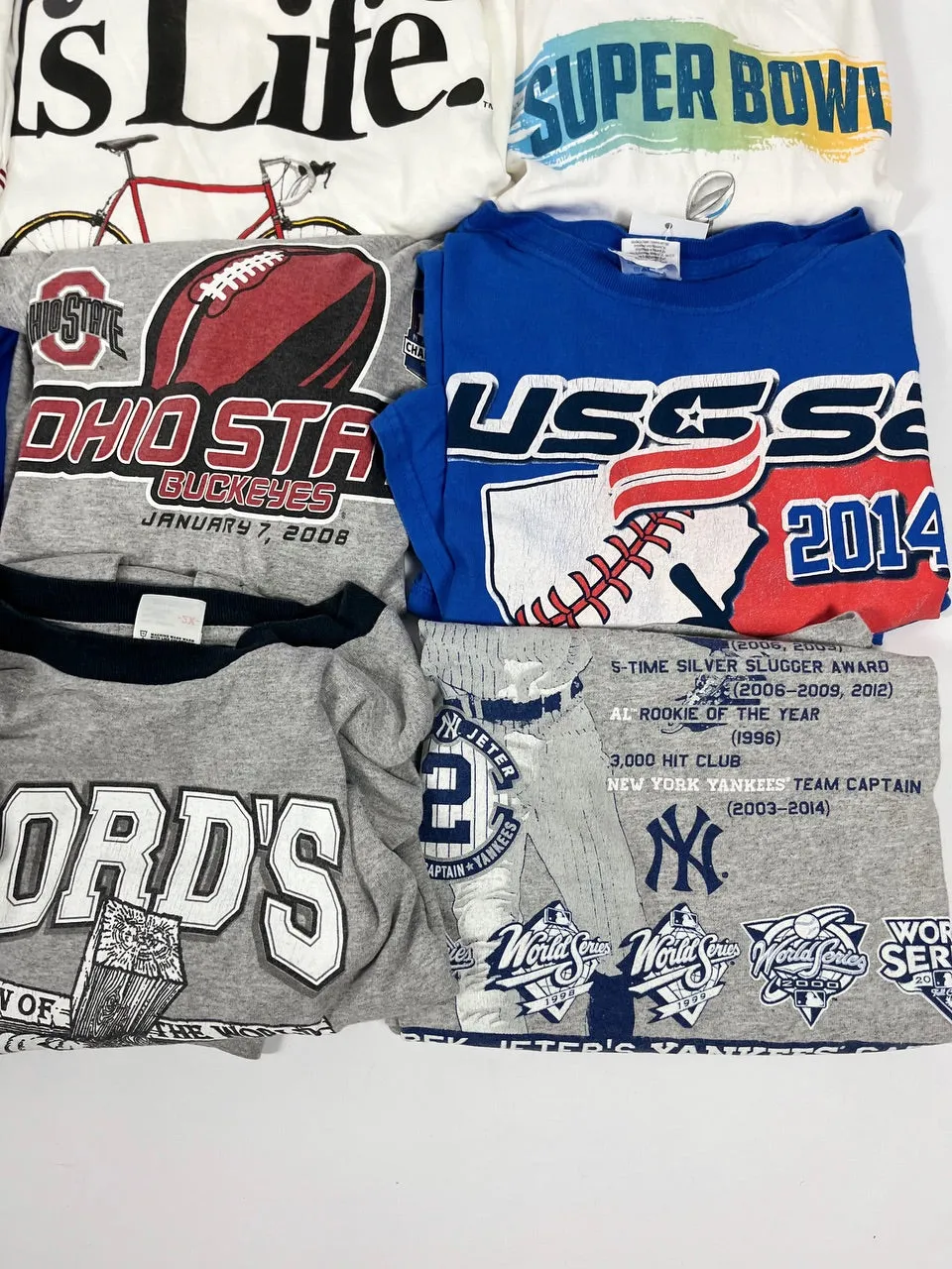 16 sports T-shirts Bundle