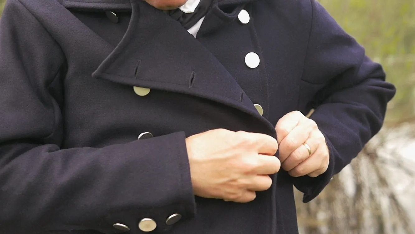 19th-Century Double-Breasted Sailor's Jacket