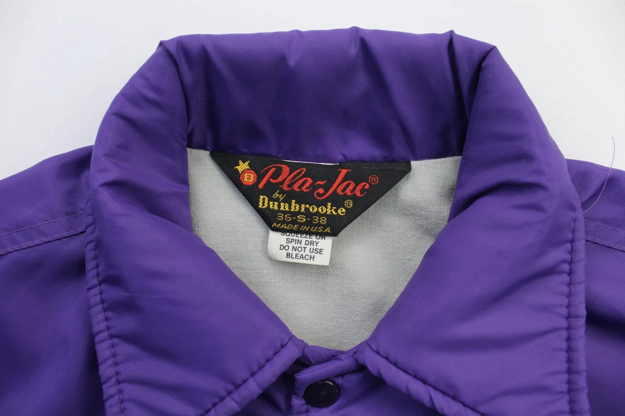 70’s Minnesota Vikings Purple Windbreaker Jacket