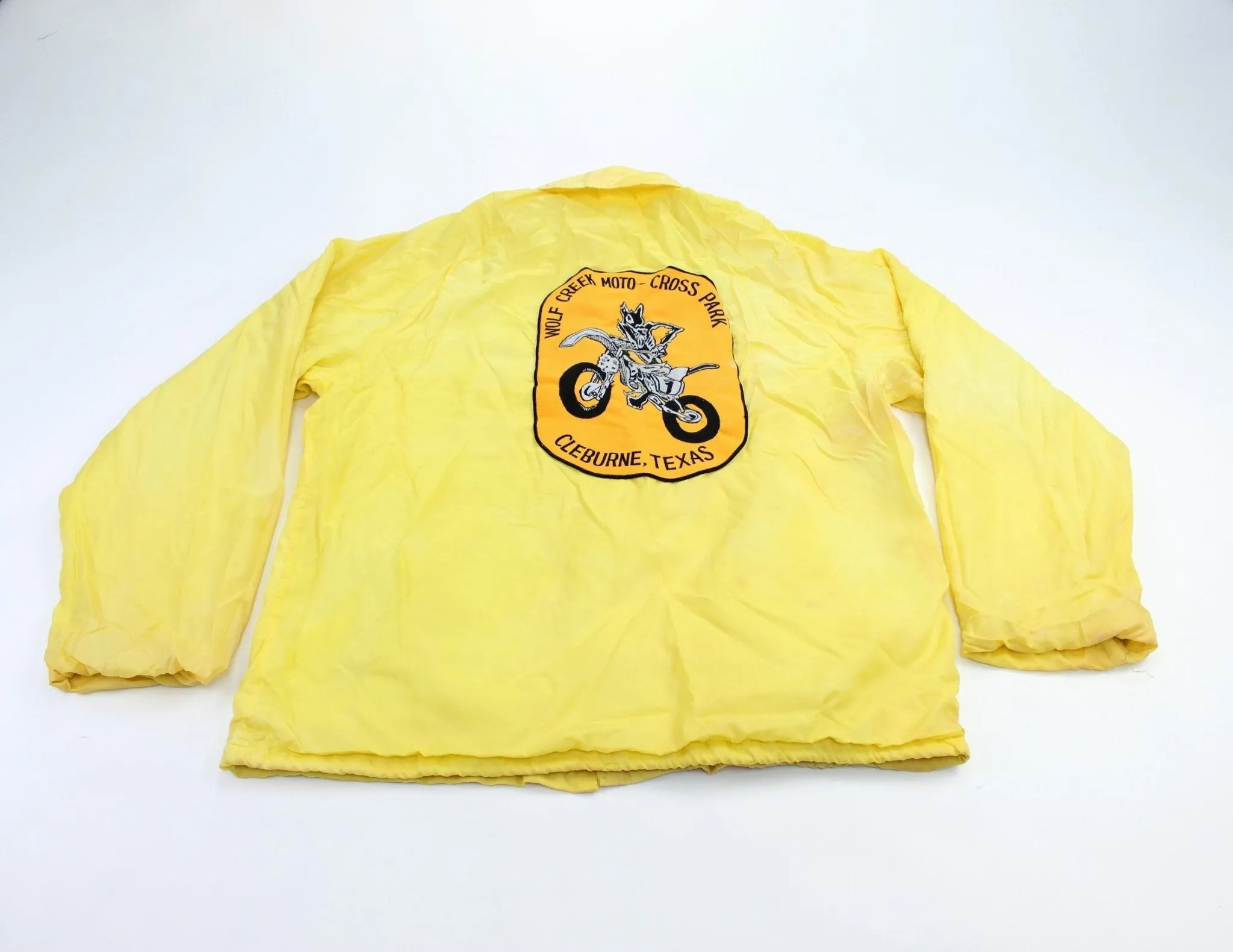 70's Sears Wolf Creek Moto Windbreaker Jacket