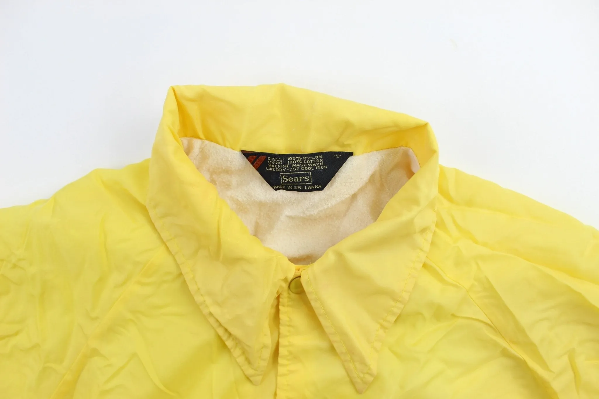 70's Sears Wolf Creek Moto Windbreaker Jacket