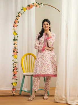 Ahlam 2 Piece Floral Printed Co-Ord Set Collection'2024