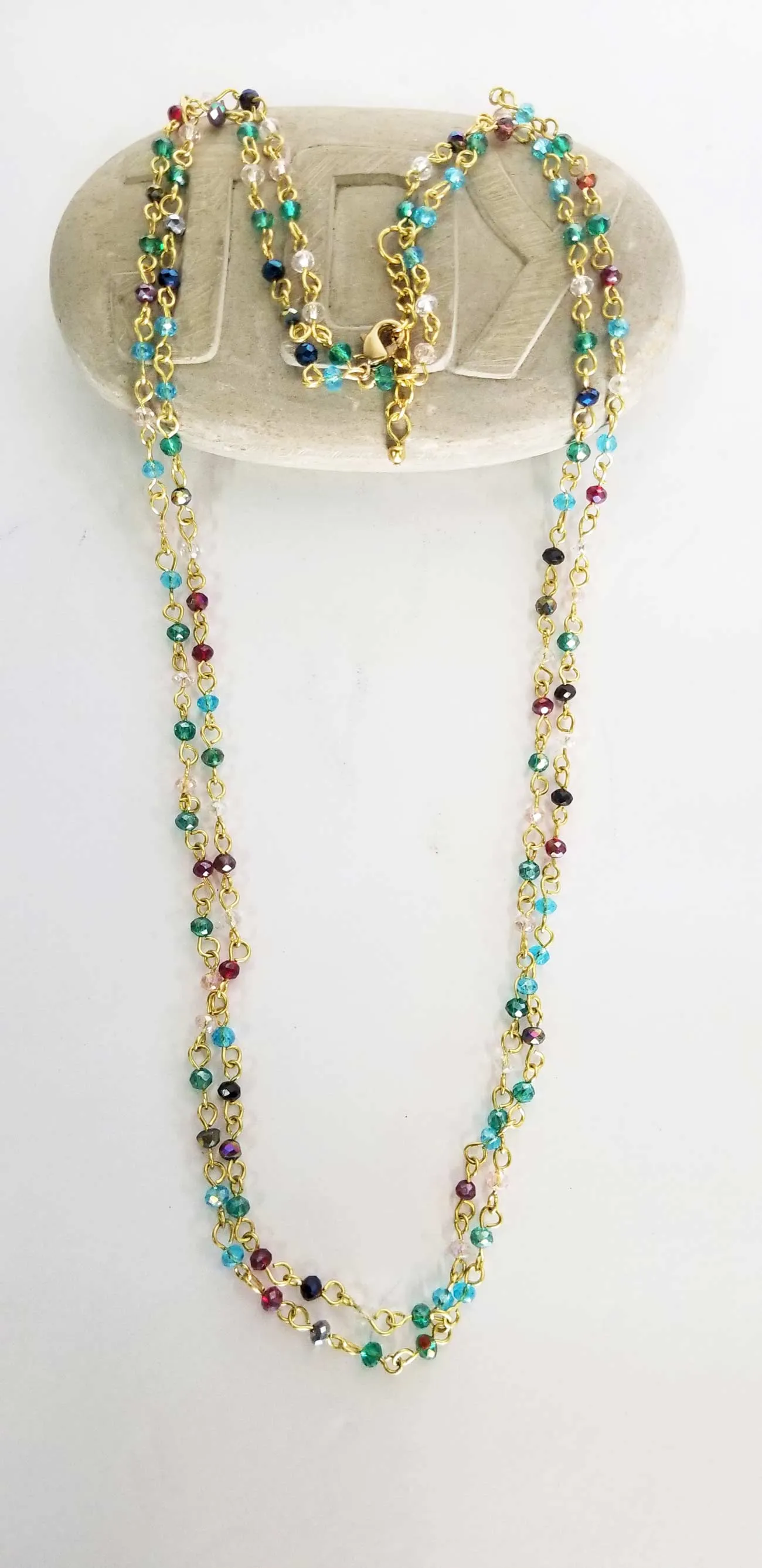 Beaded Long Necklace