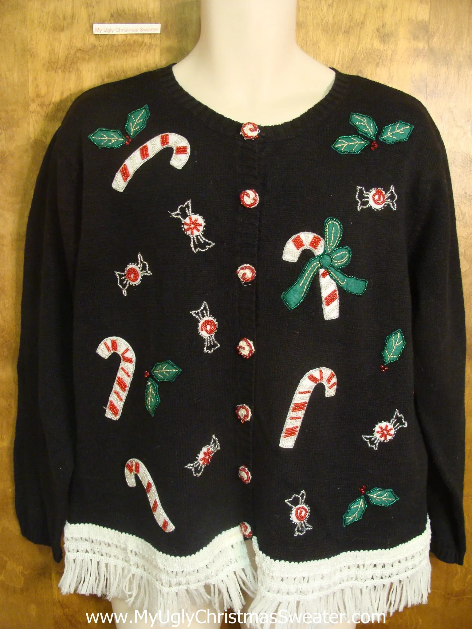 Candycanes and Candy Cute Christmas Sweater