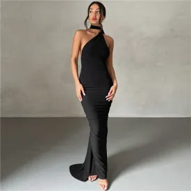 Carmen Backless Maxi Dress