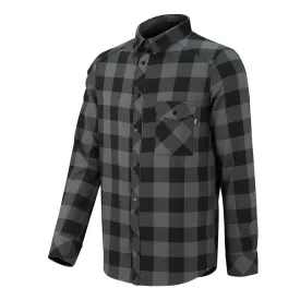 Carve Digger Long Sleeve Shirt - Grey/Black IXS, Black