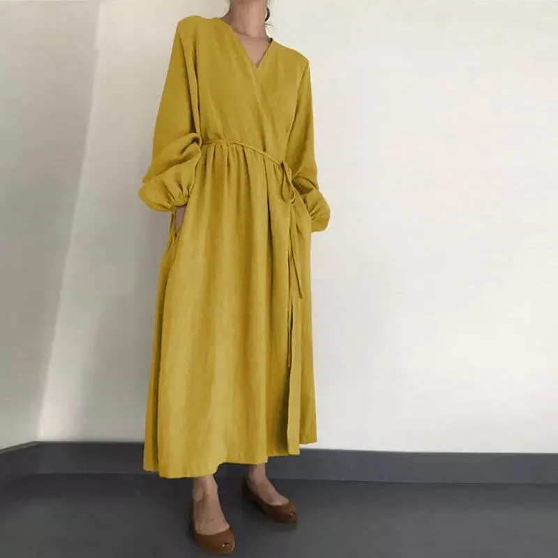 Casual & Simple Oversized Maxi Dress