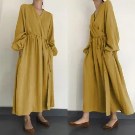 Casual & Simple Oversized Maxi Dress