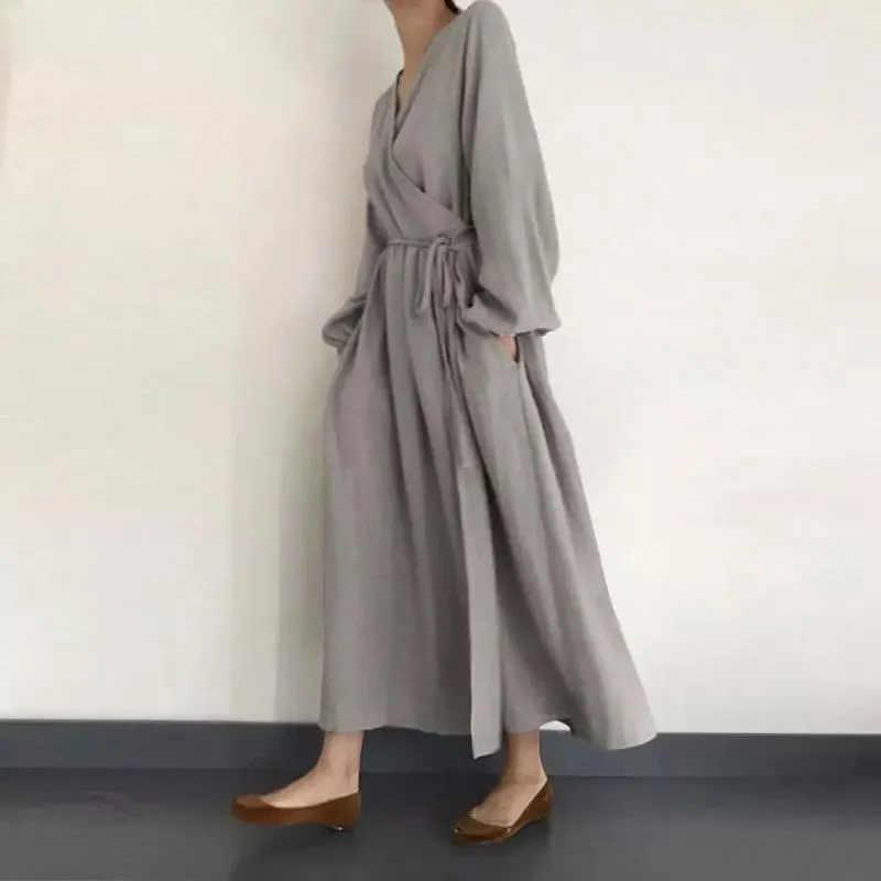 Casual & Simple Oversized Maxi Dress