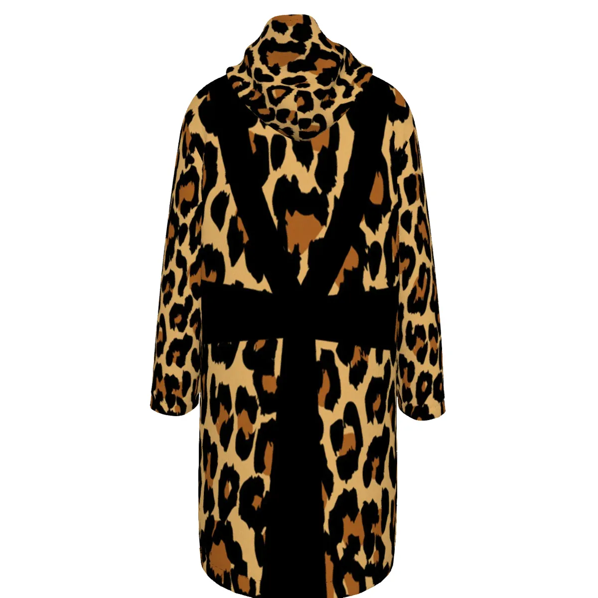 CHEETAH ANKH Long Fleece Windbreaker