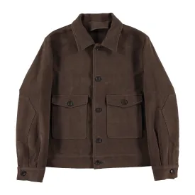 Chocolate Moleskin Marfa Jacket