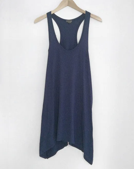 Cobalt Blue Flowy Tank Dress