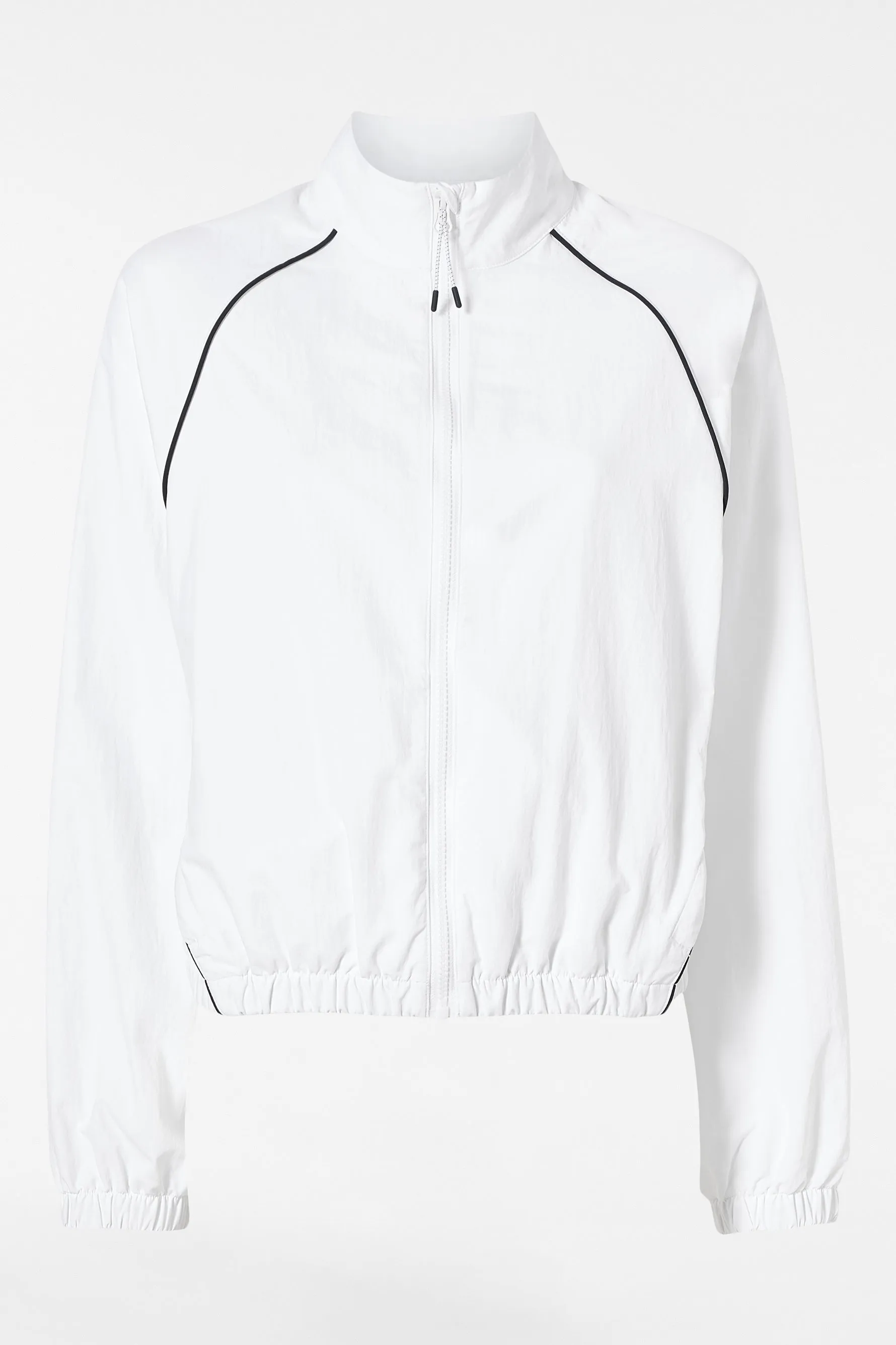 Contrast Run Jacket - White/navy Blazer