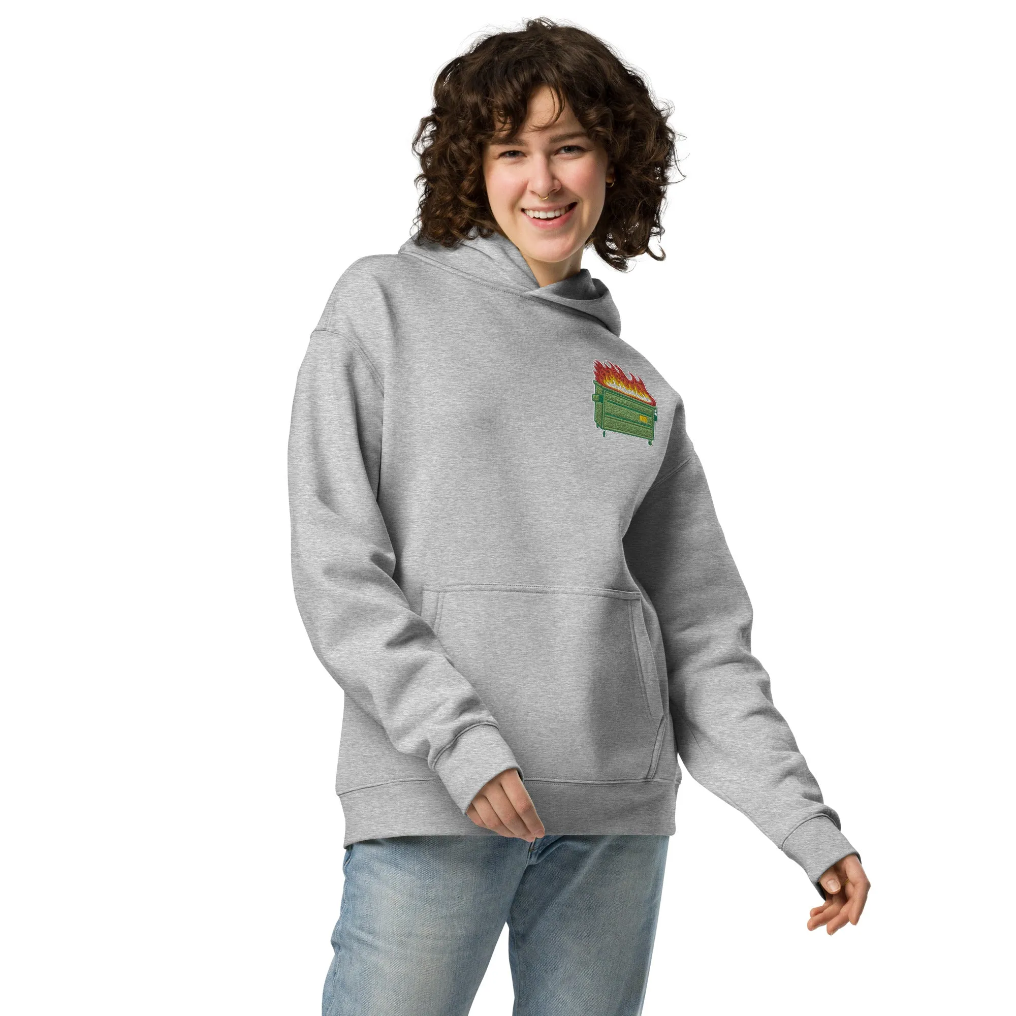 Dumpster Fire Oversized Hoodie