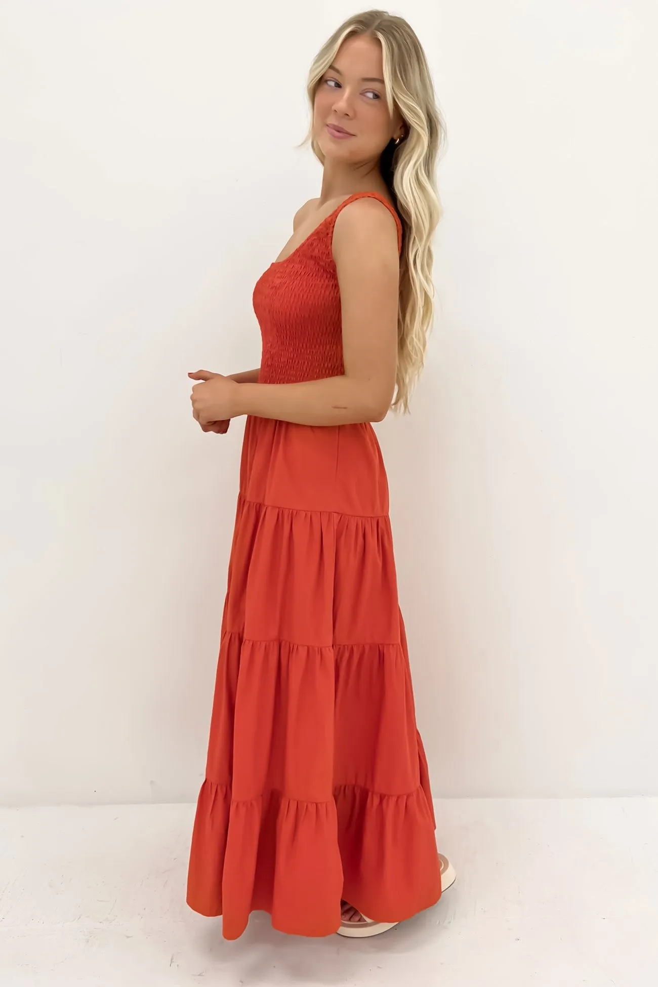 Fleur Maxi Dress Sangria