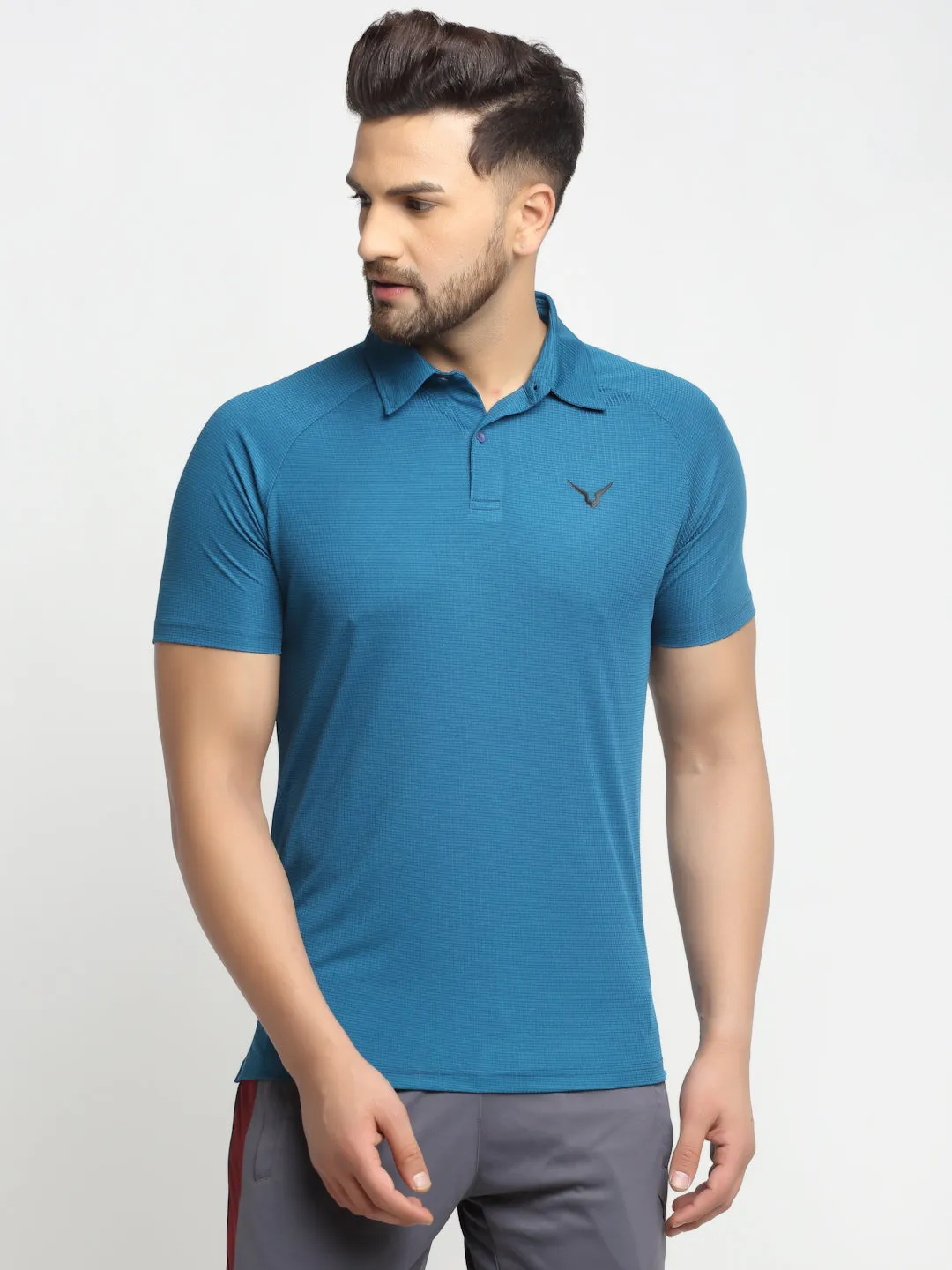 Invincible Men’s Raglan Polo Tee