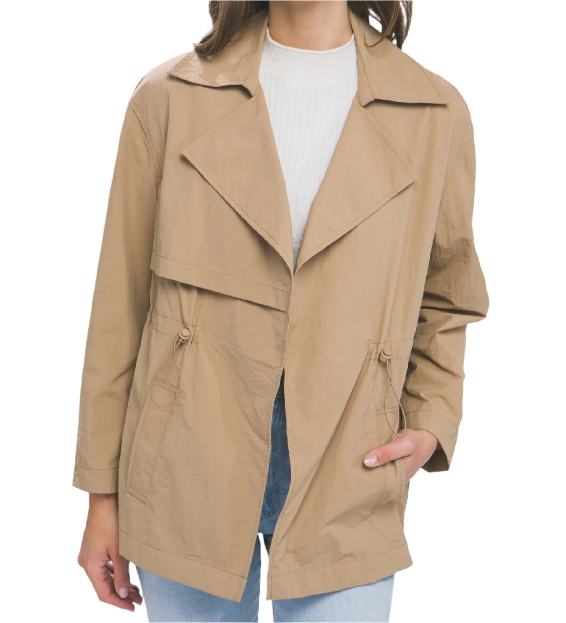 Khaki WindbreakerJacket