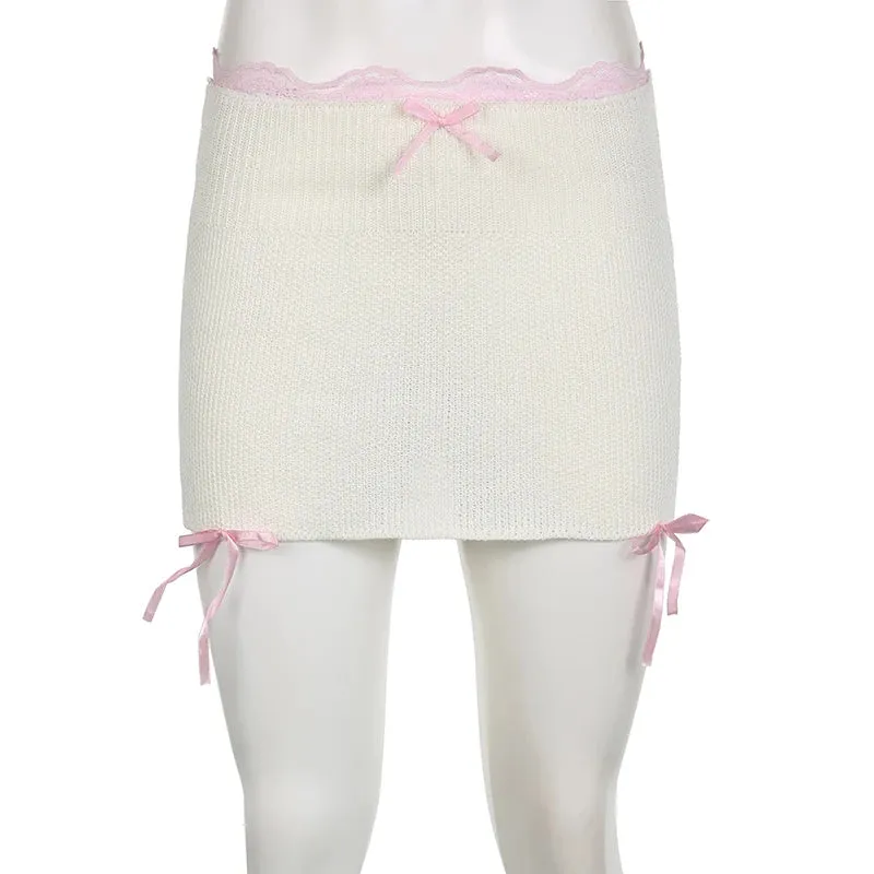 Knit Bandage Mini Skirt by I AM HOTTY