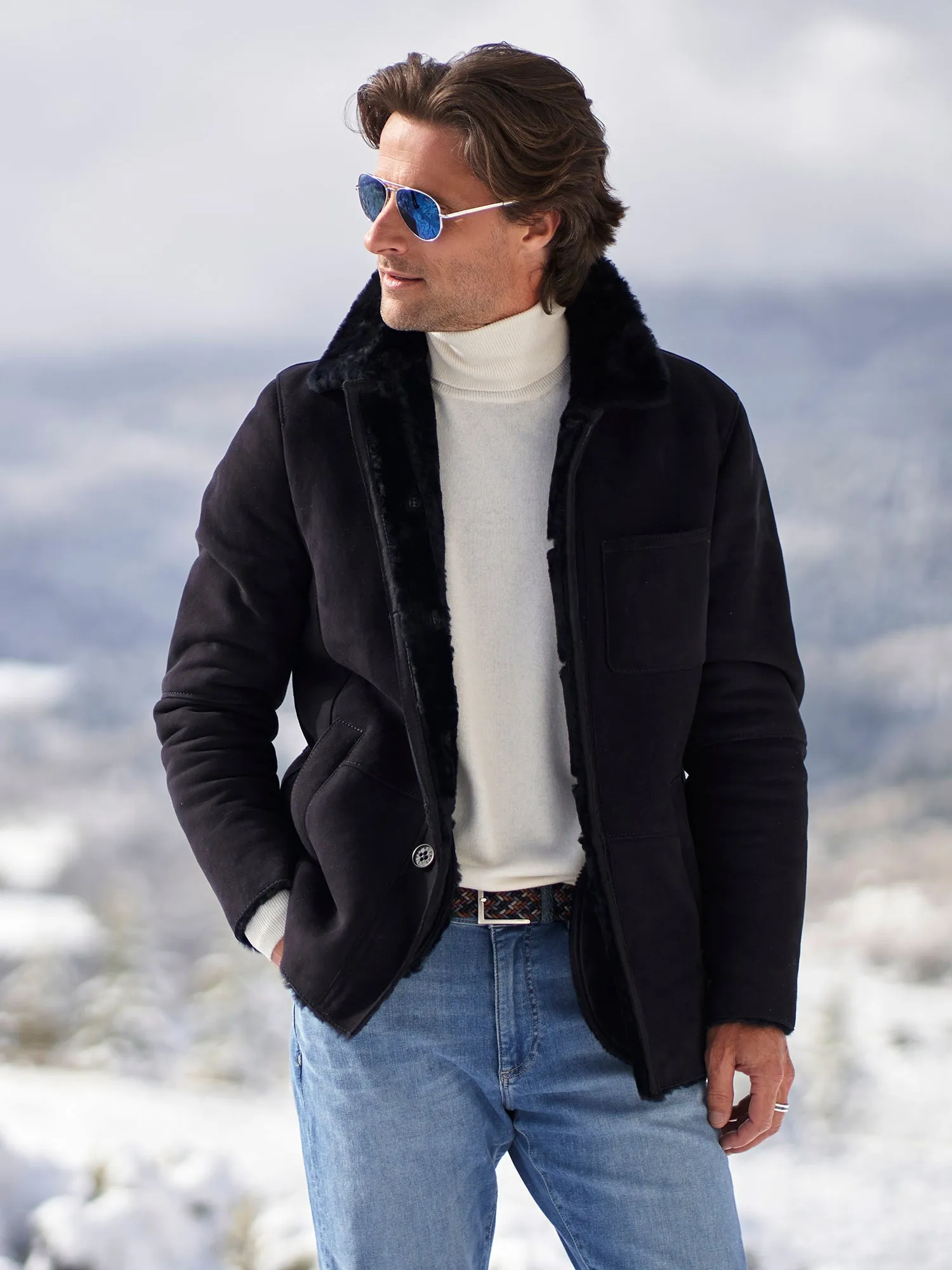 Leander Shearling Coat