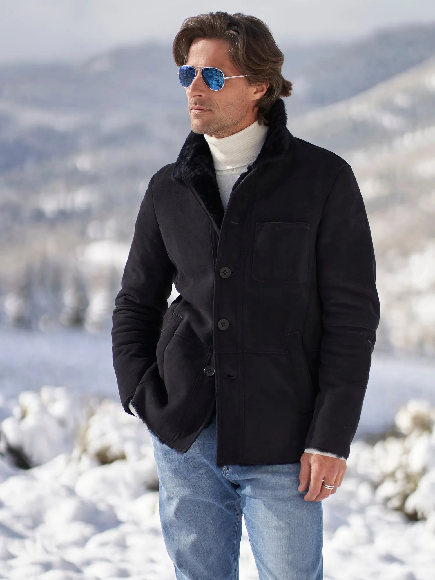 Leander Shearling Coat