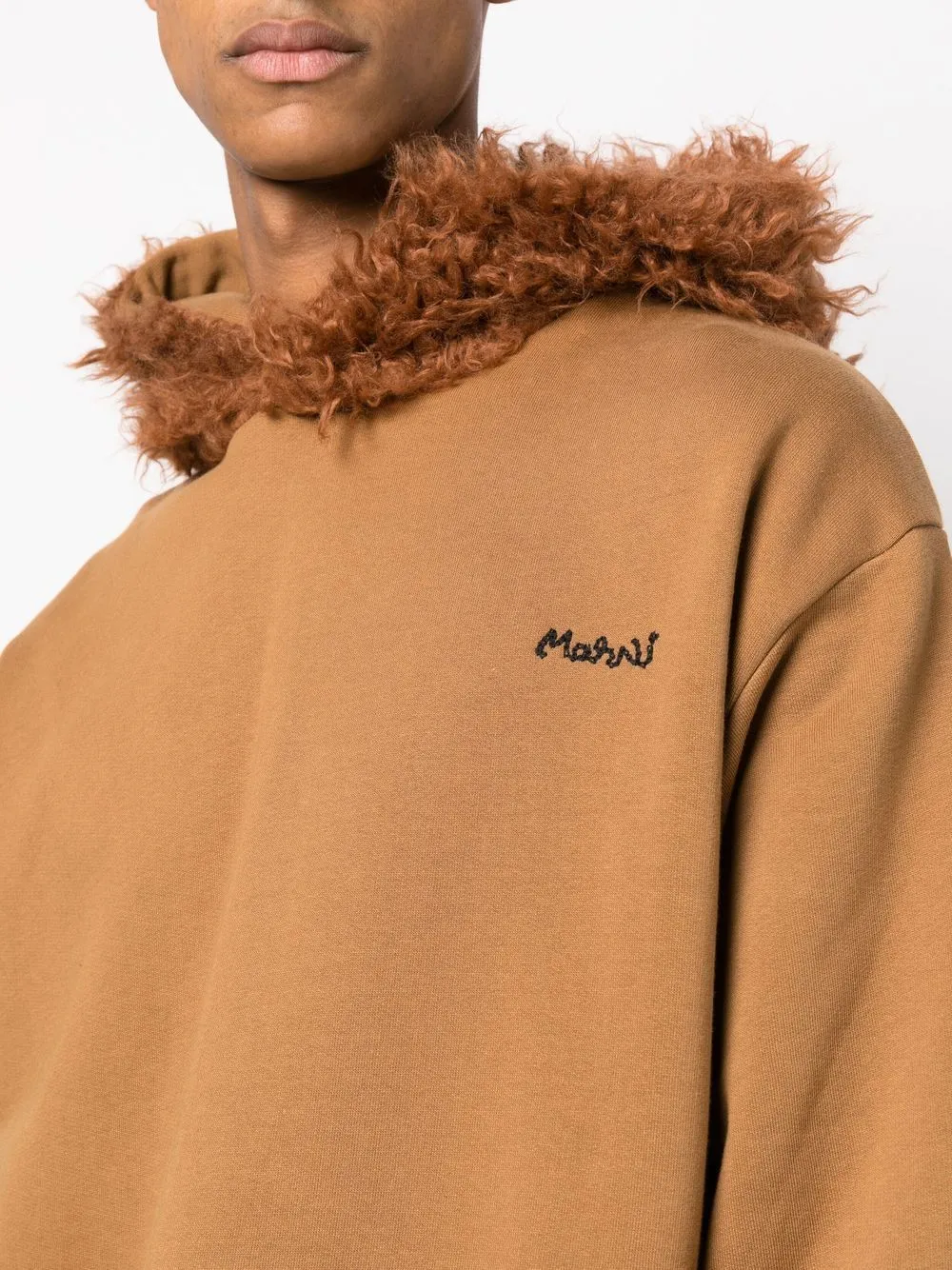 Logo-Embroidered Hoodie