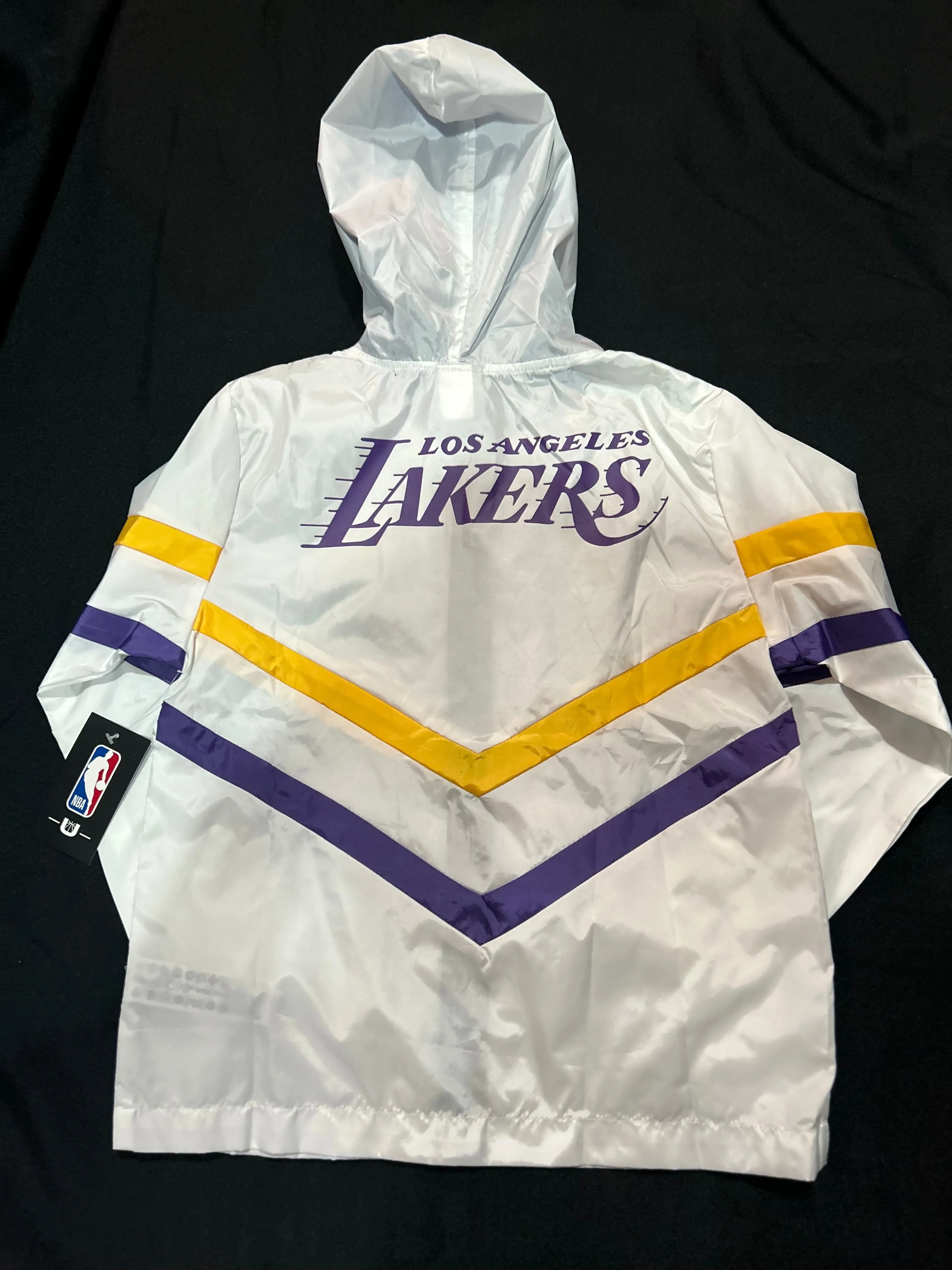 Los Angeles Lakers NBA Youth Windbreaker Jacket White