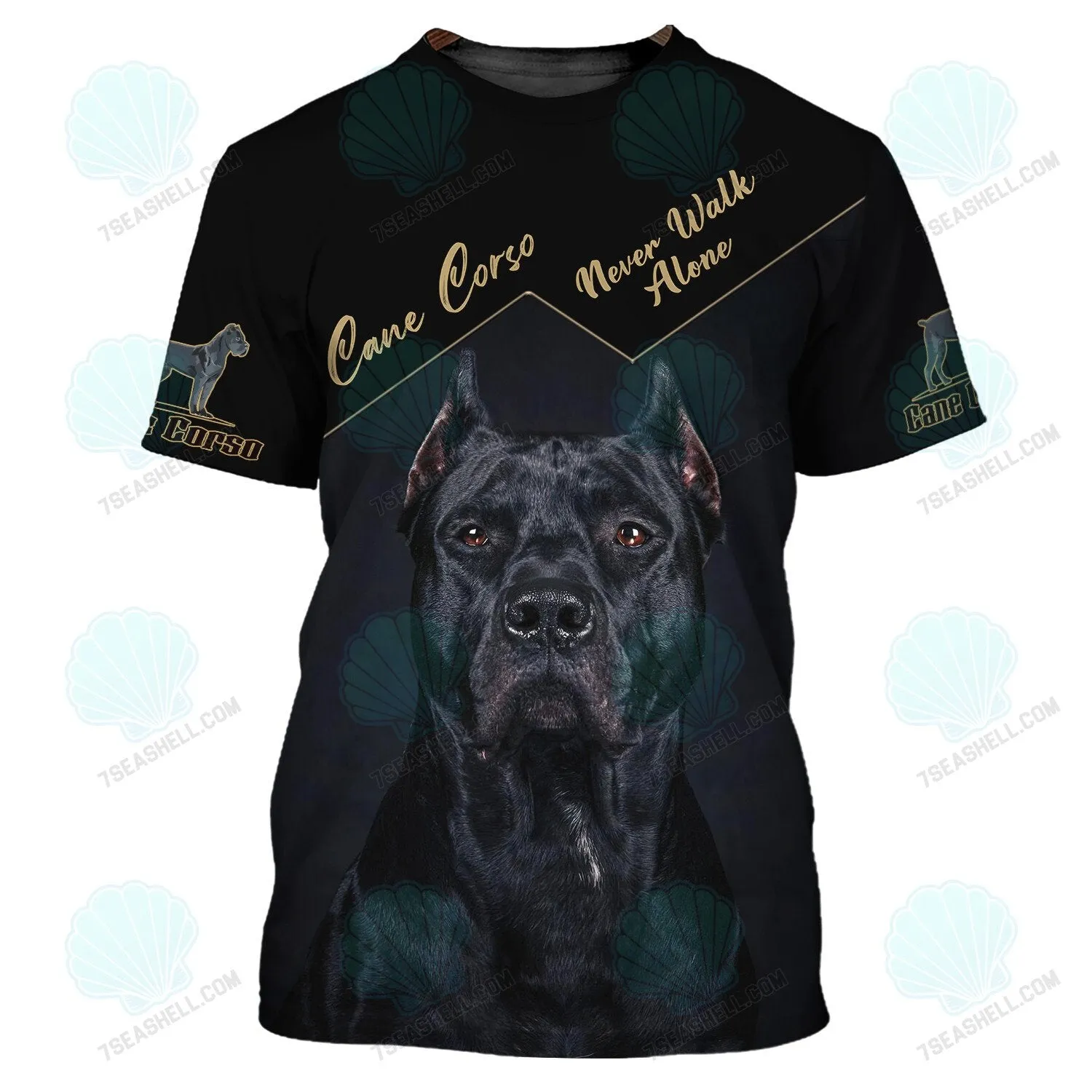 Love Cane Corso 3D Shirt Gift For Cane Corso Lovers, Christmas Dog Memorial Gifts for loss of Dog