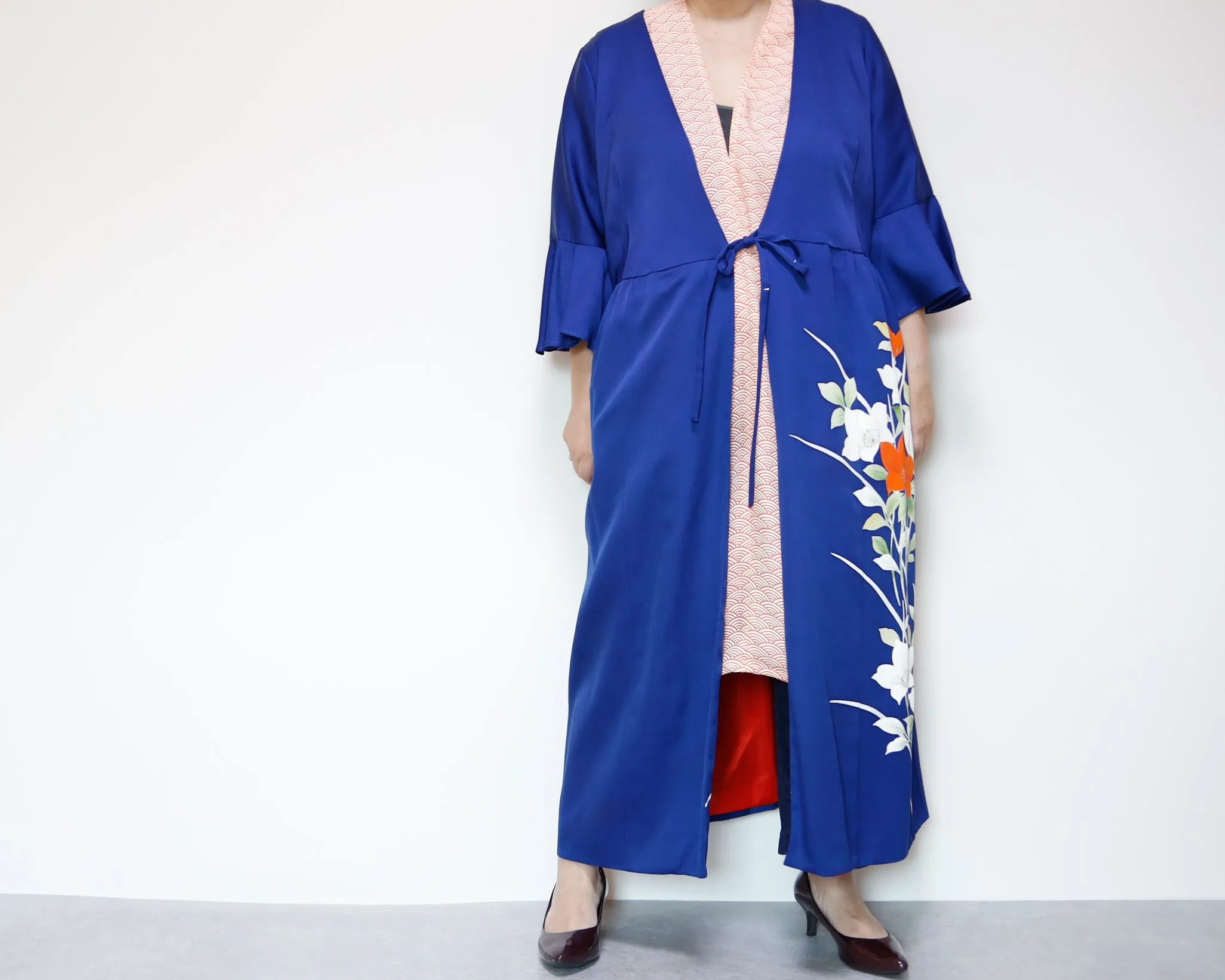 <D10-010> KIMONO Square Dress