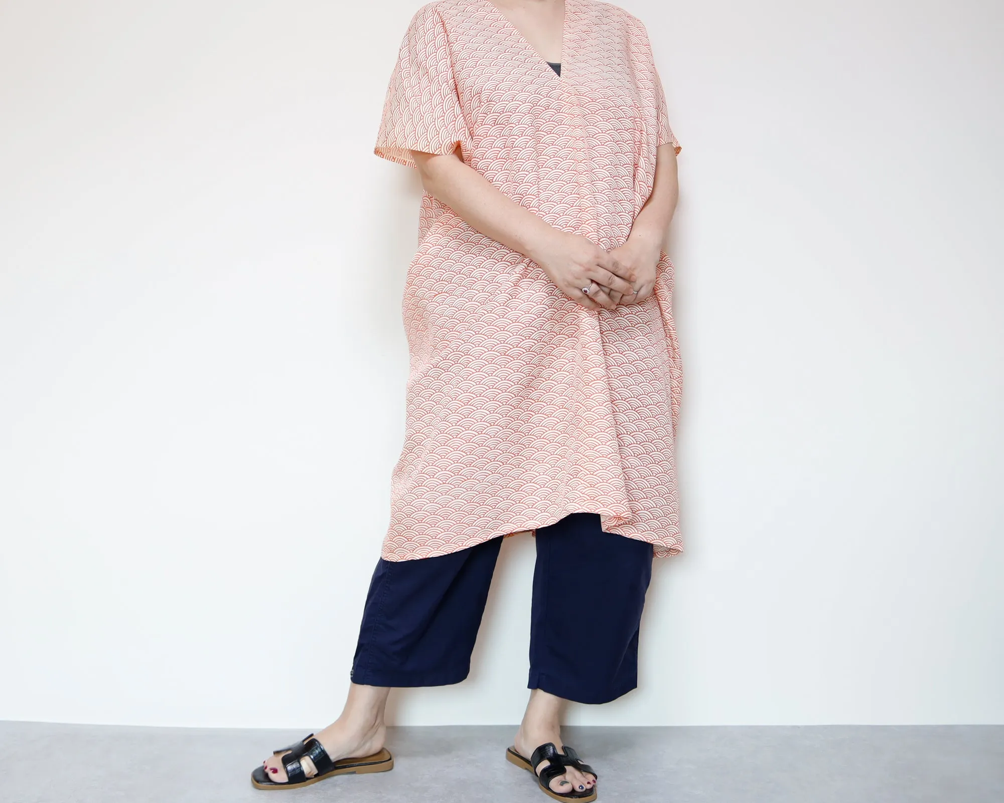 <D10-010> KIMONO Square Dress