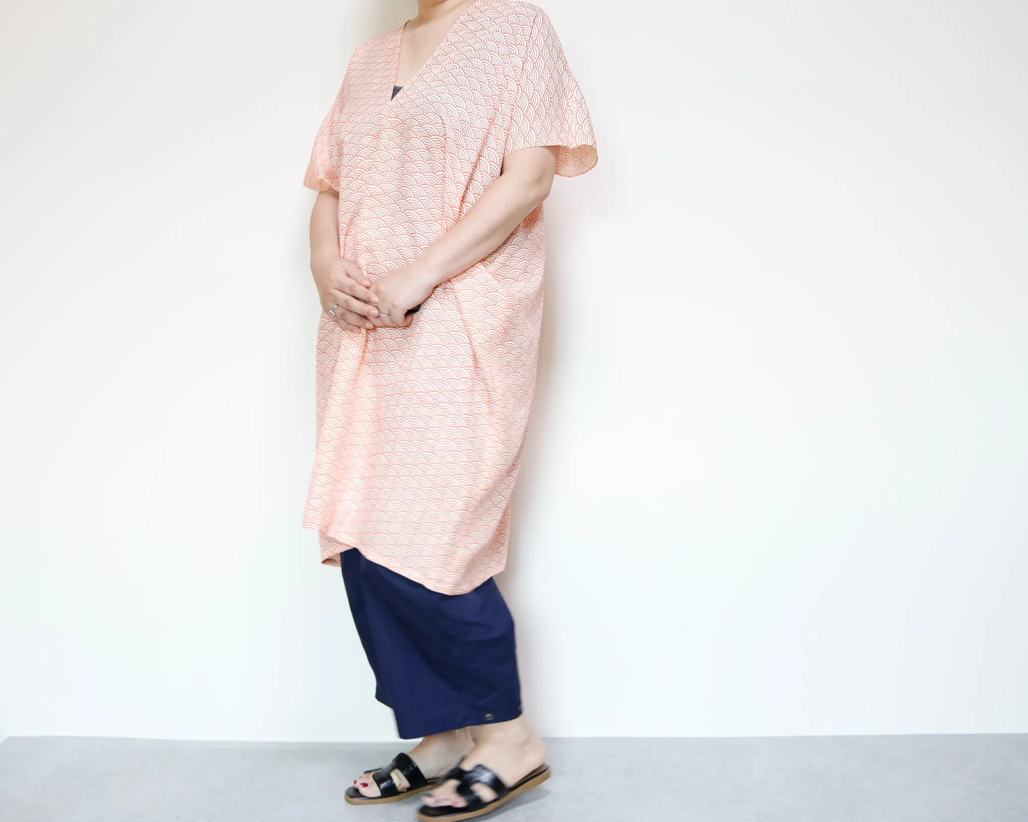 <D10-010> KIMONO Square Dress