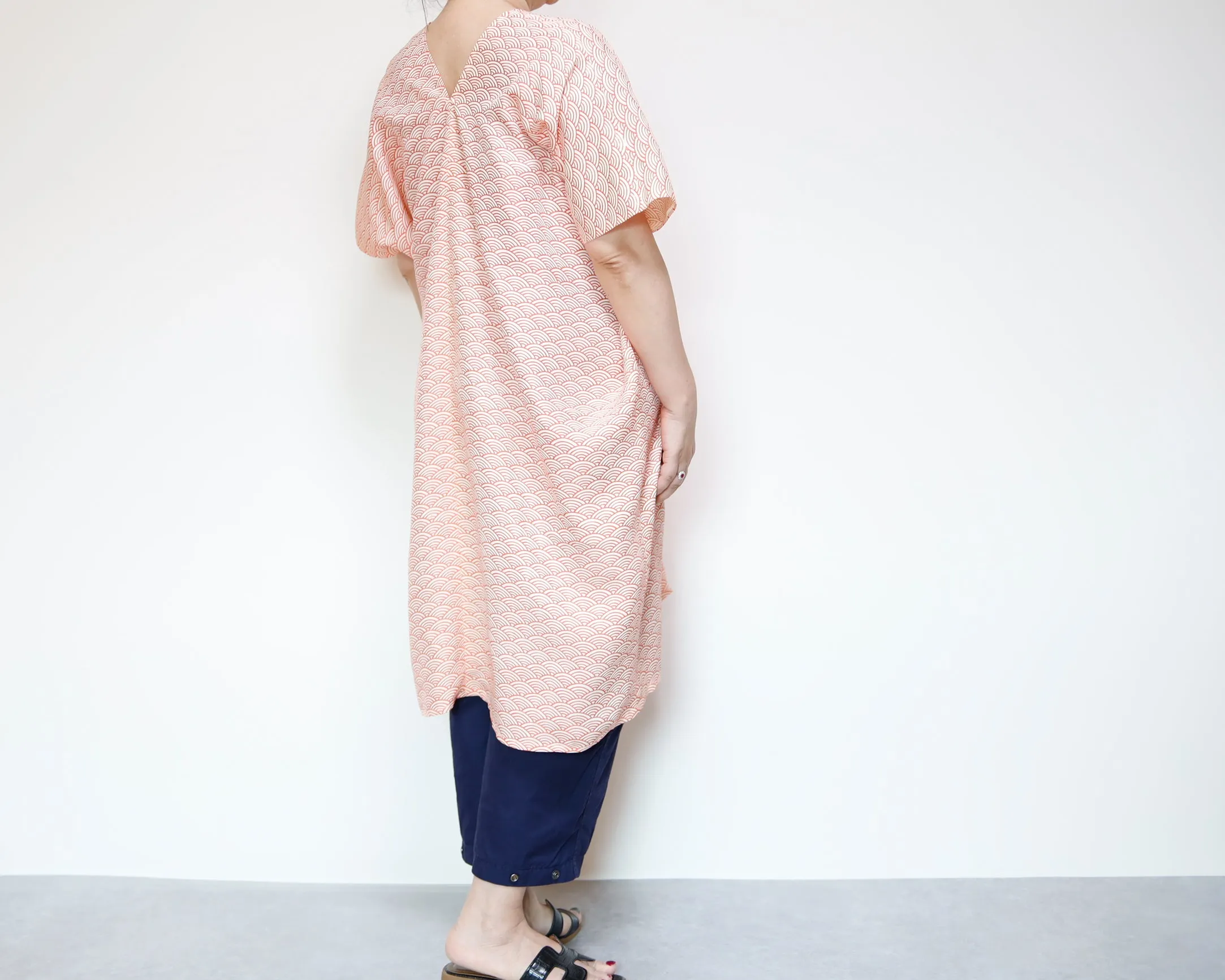 <D10-010> KIMONO Square Dress