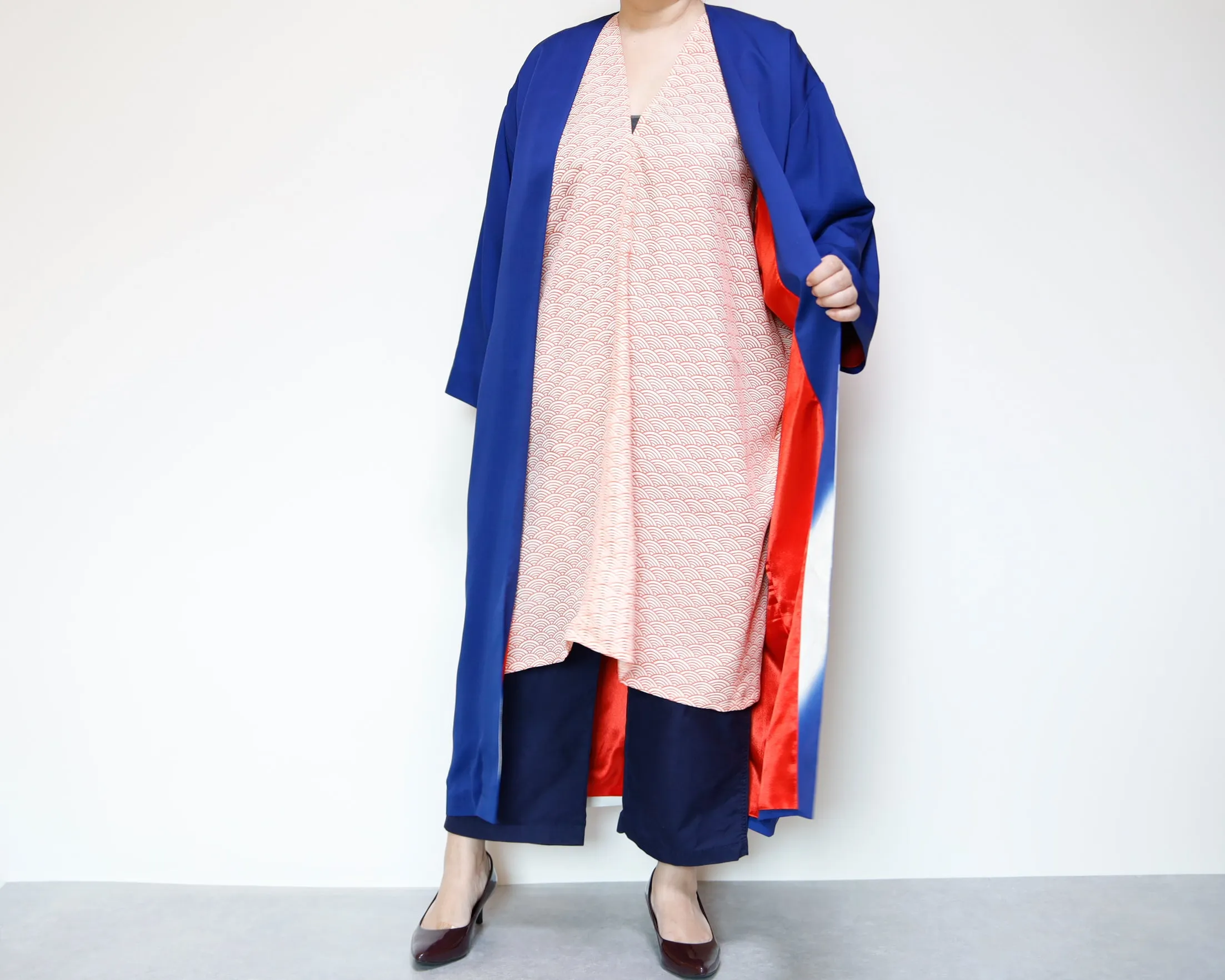 <D10-010> KIMONO Square Dress