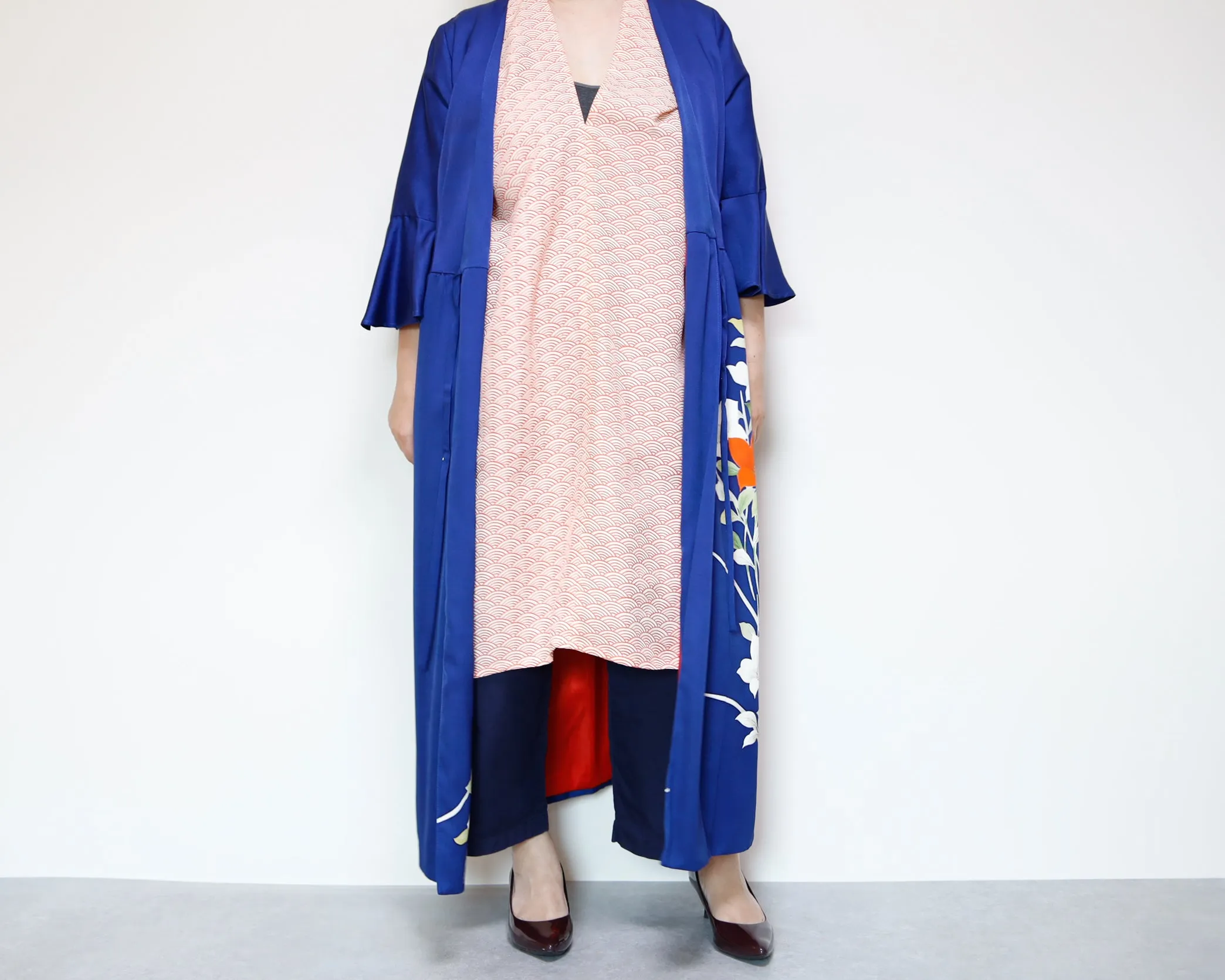 <D10-010> KIMONO Square Dress