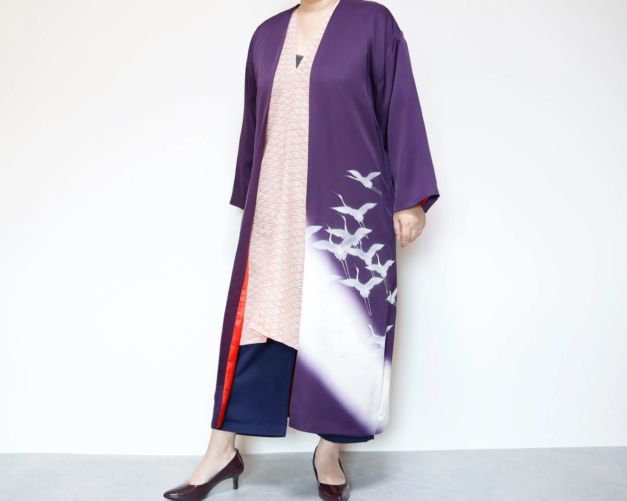 <D10-010> KIMONO Square Dress