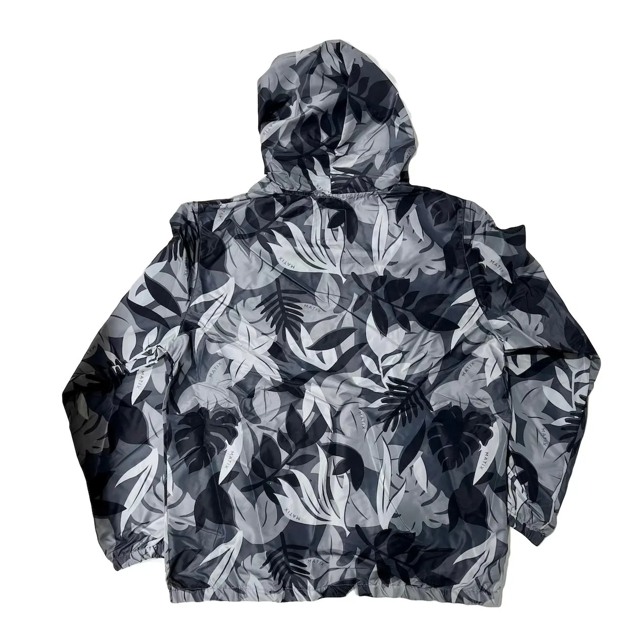 Mens Windbreaker Zipped and Hooded With Hawaiian Design Reg $40