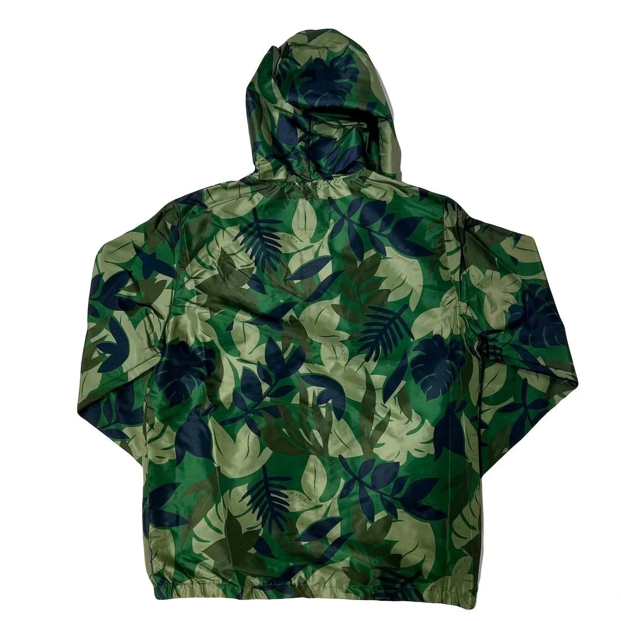 Mens Windbreaker Zipped and Hooded With Hawaiian Design Reg $40