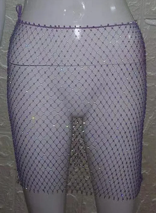 Mesh Mini Skirt