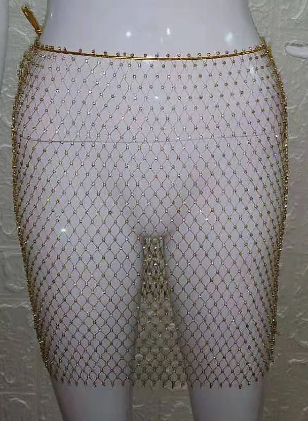 Mesh Mini Skirt