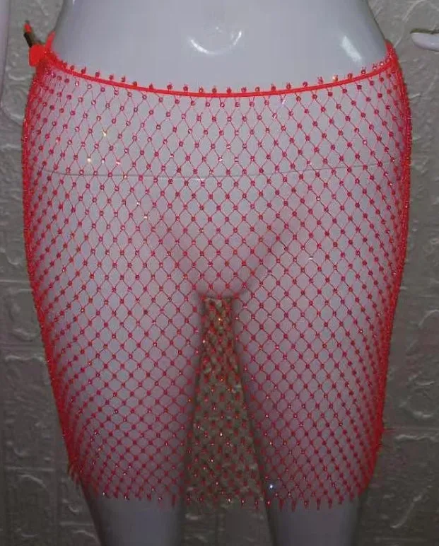 Mesh Mini Skirt