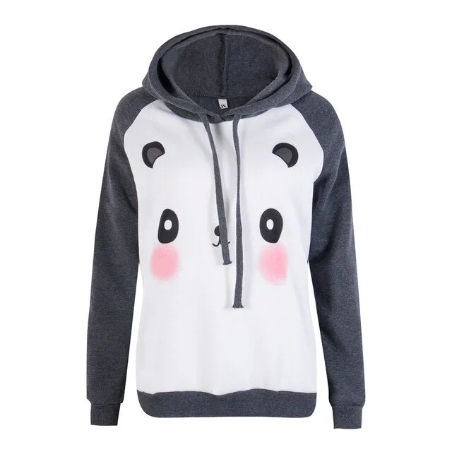 Panda Hoodie Print