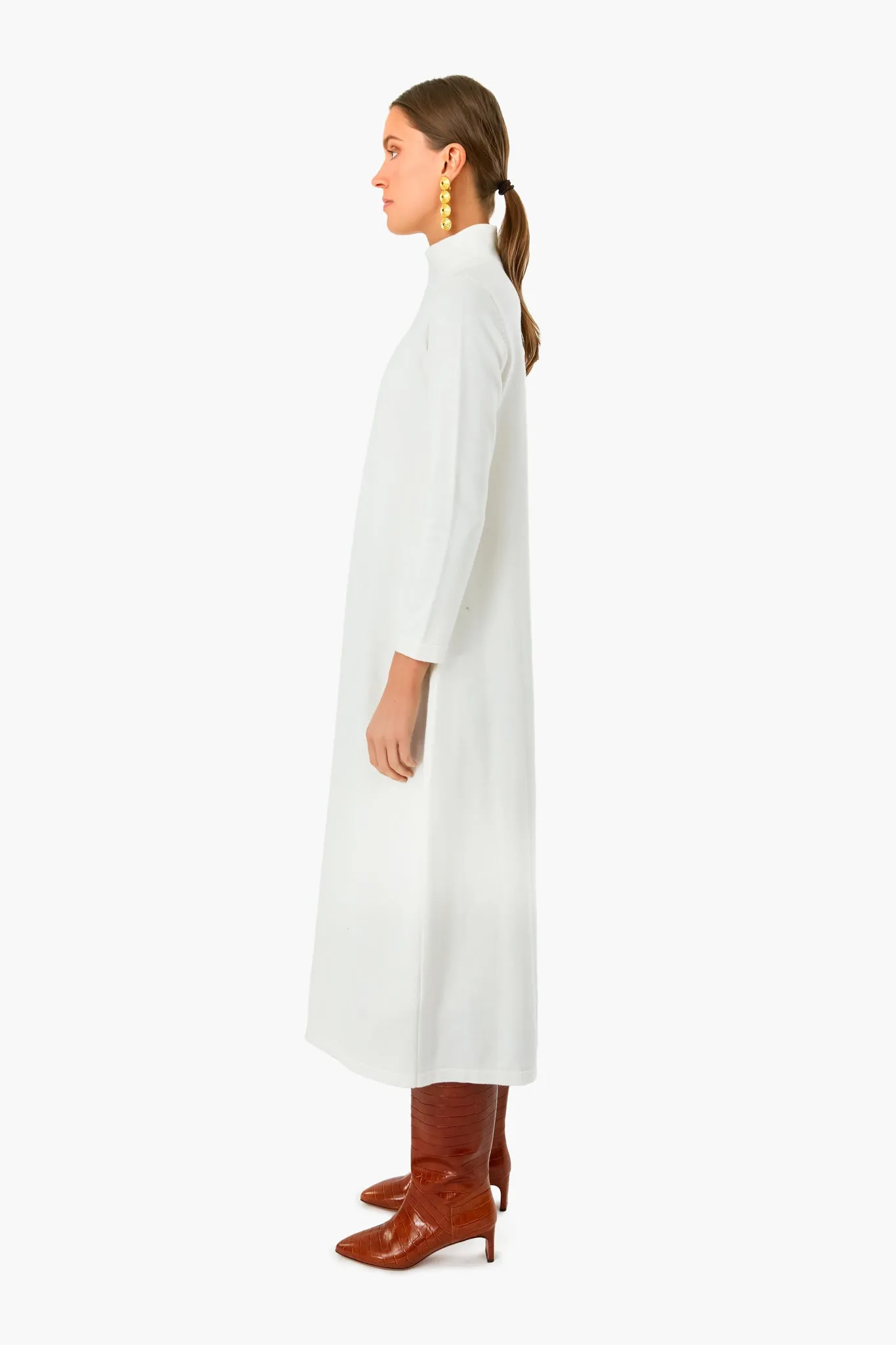 Pearled Ivory Ellery Dress