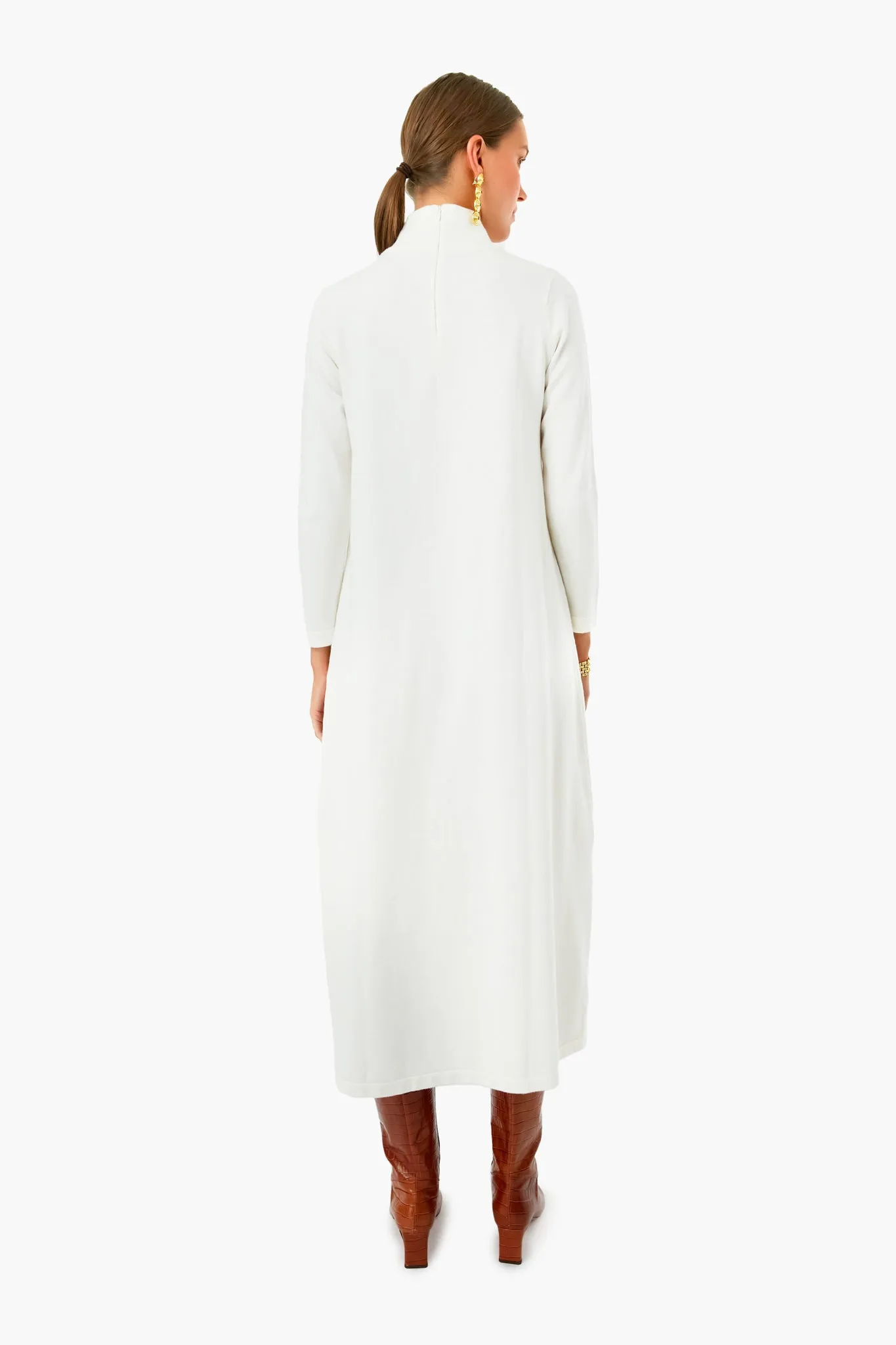 Pearled Ivory Ellery Dress