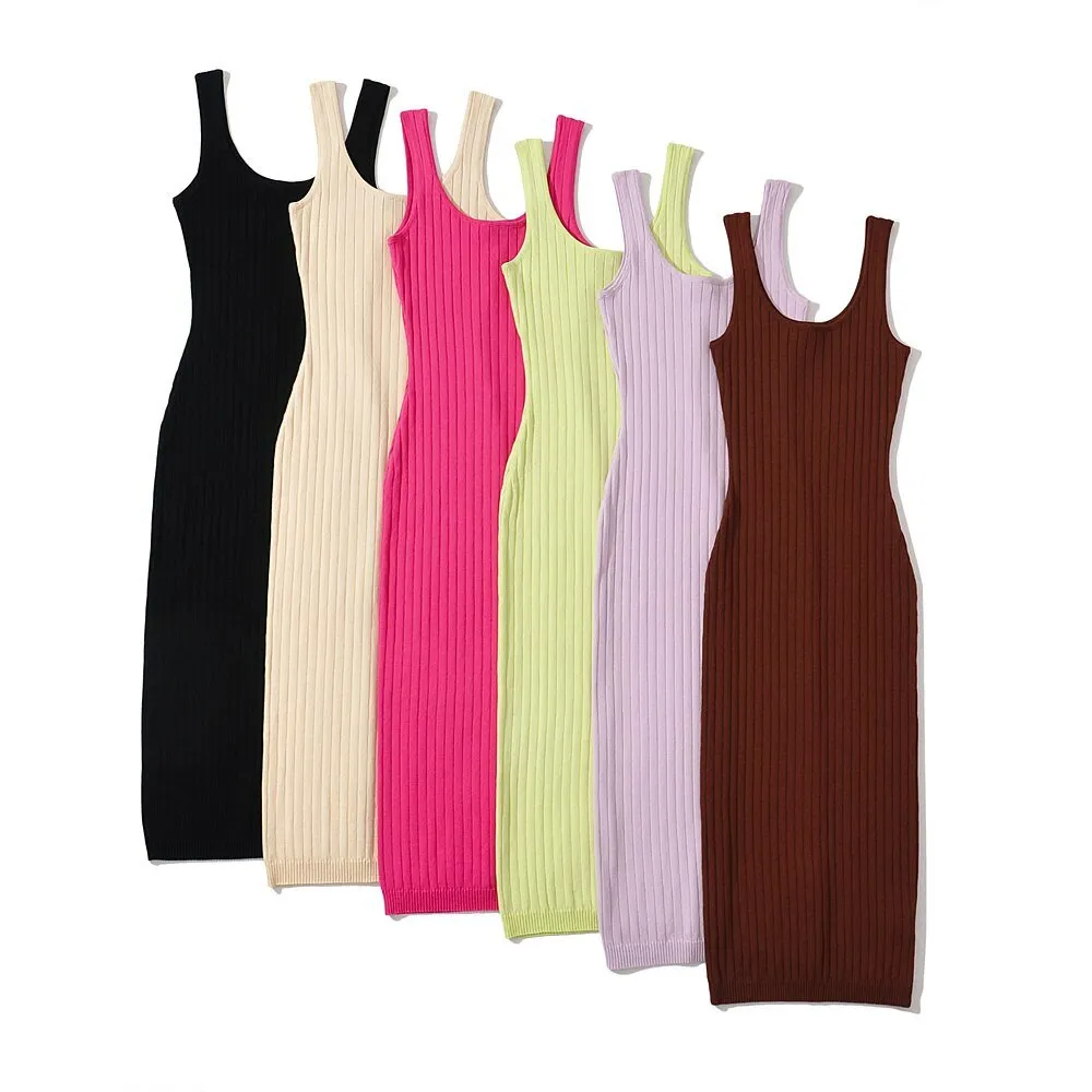 Pre Order:  Simple Bodycon Knit Dress