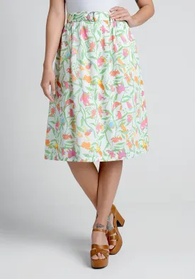 Pretty Precious Moments A-Line Skirt