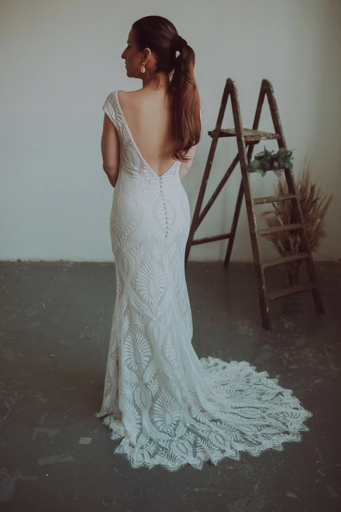 Sample - Isabella Boho Luxe Bridal Gown