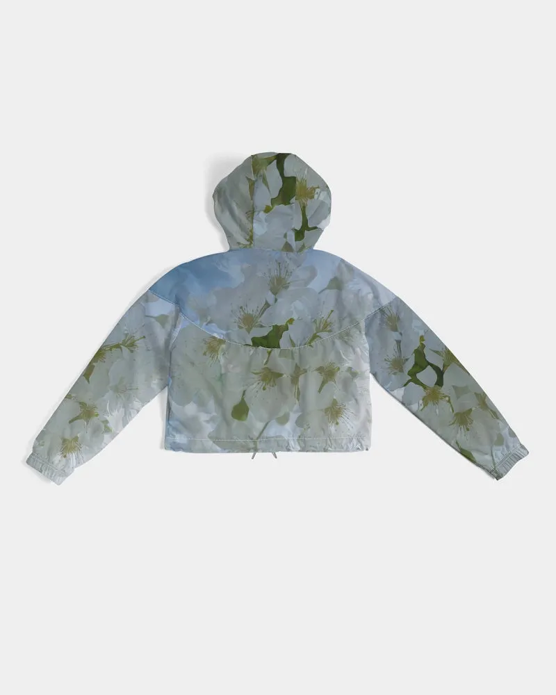 Summer Solstice Fashion Cropped Windbreaker