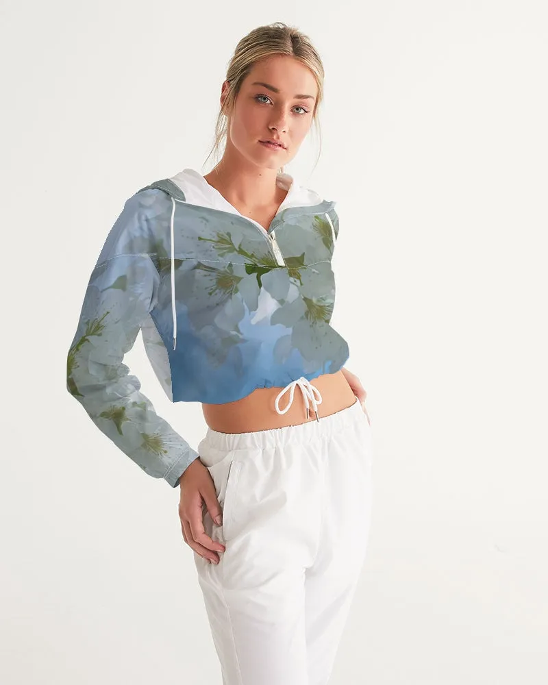 Summer Solstice Fashion Cropped Windbreaker