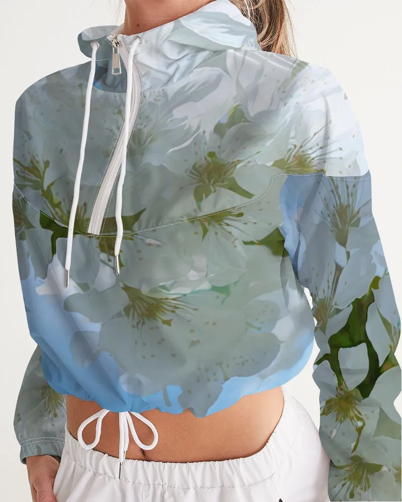 Summer Solstice Fashion Cropped Windbreaker