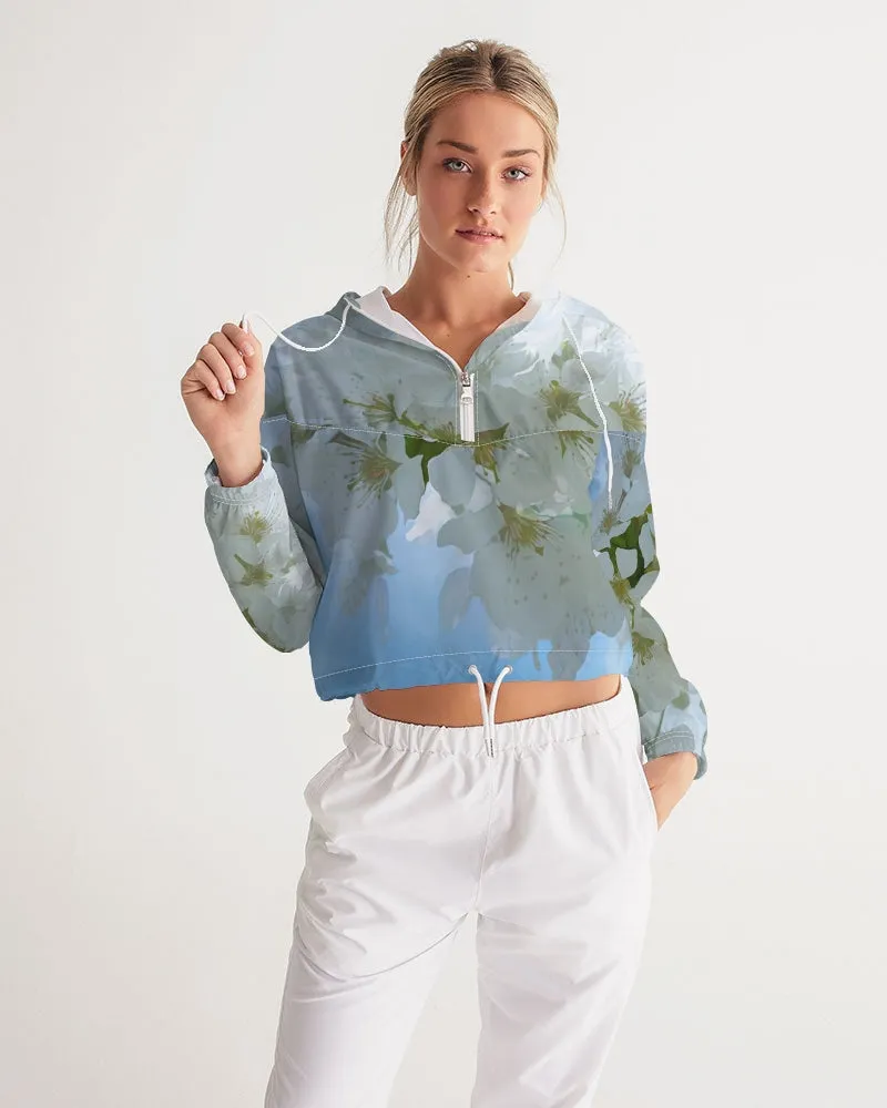 Summer Solstice Fashion Cropped Windbreaker