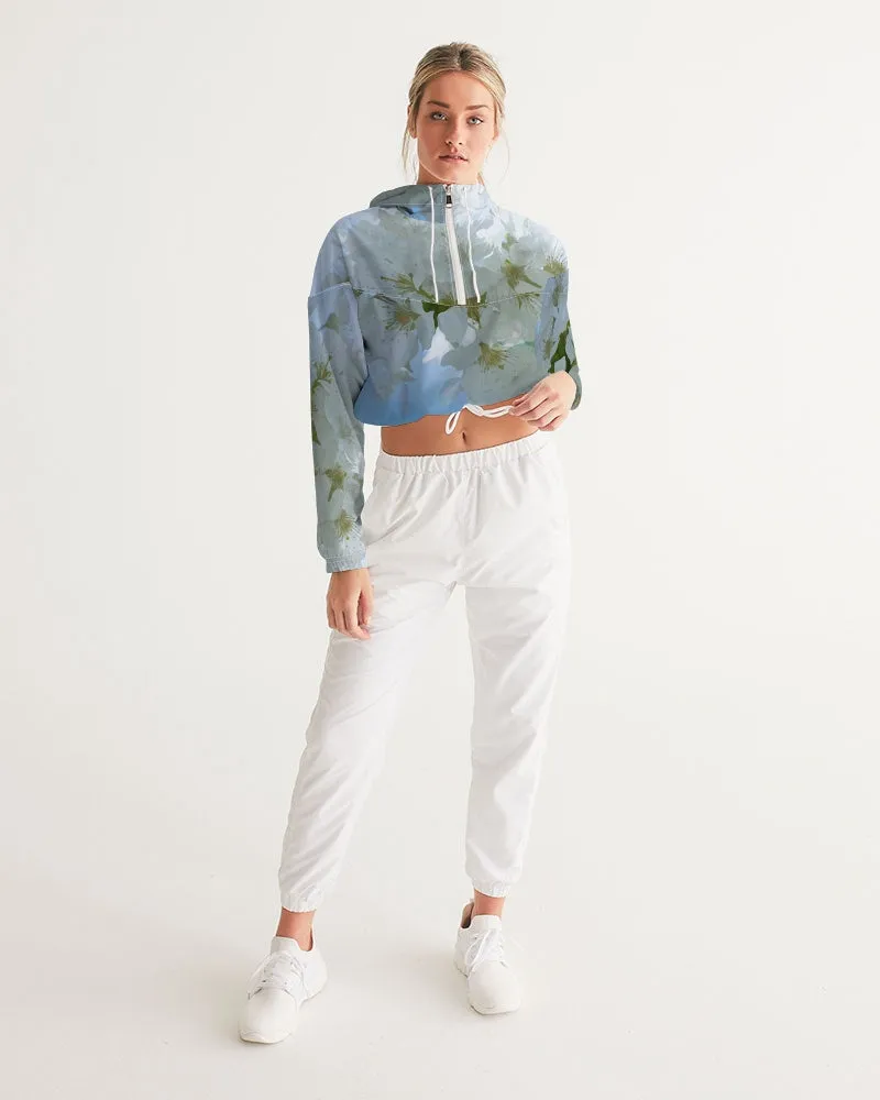 Summer Solstice Fashion Cropped Windbreaker